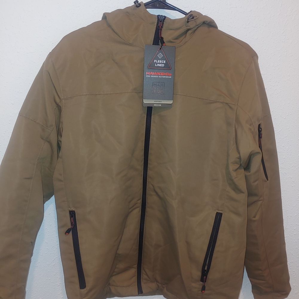 Hawke & Co Men's Brown Performance Jacket